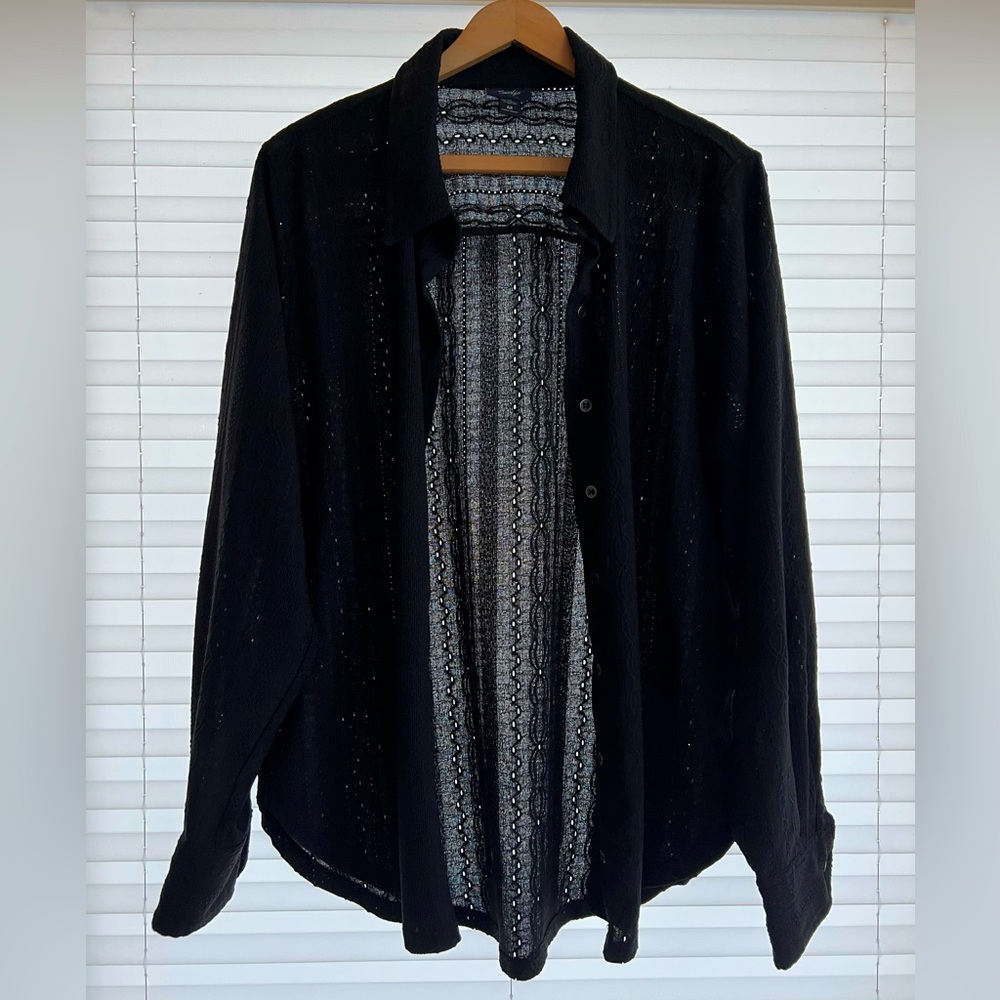 Buckle Daytrip Black Casual Button Down Shirt